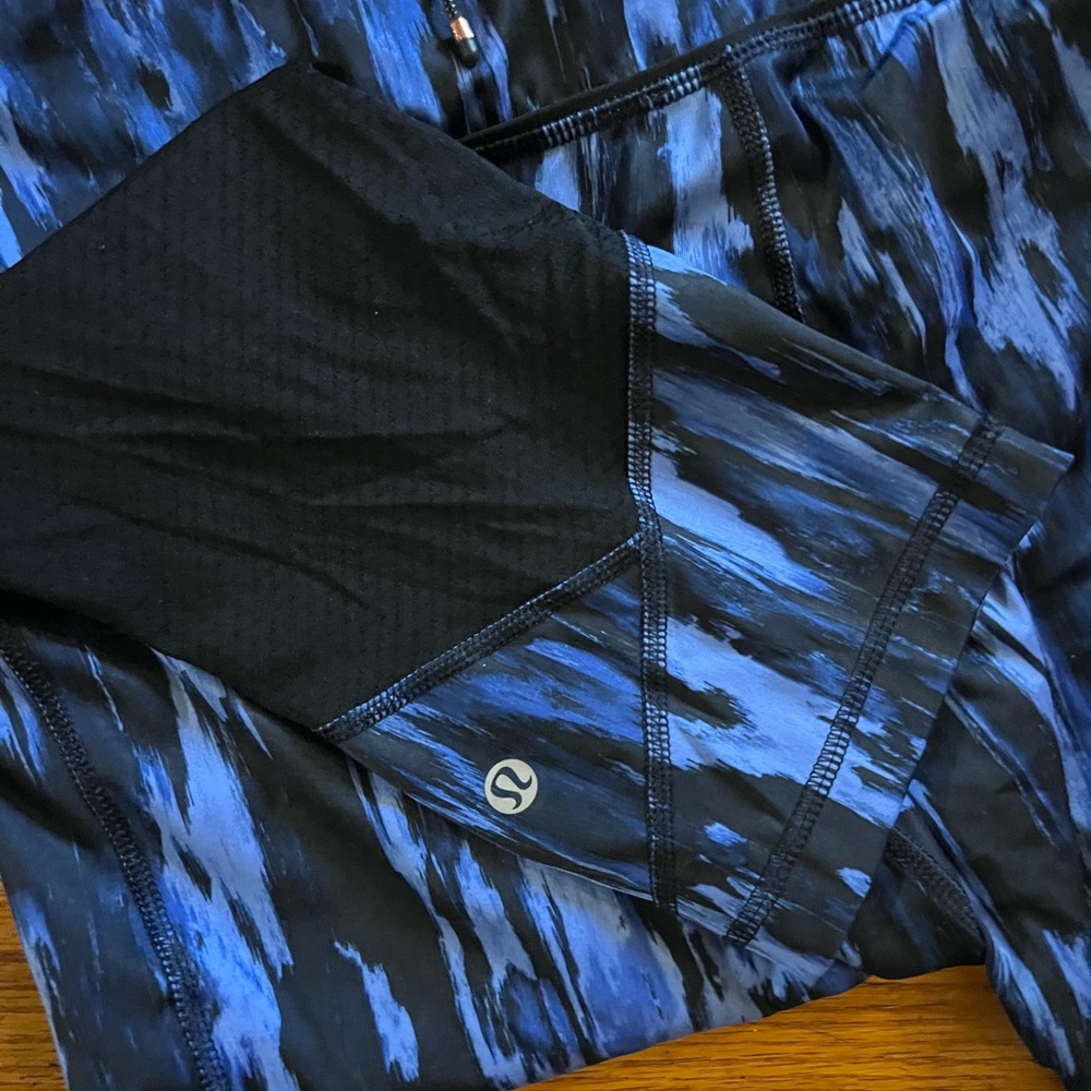 Lululemon Pace Rival Crop *Full-On Luxtreme